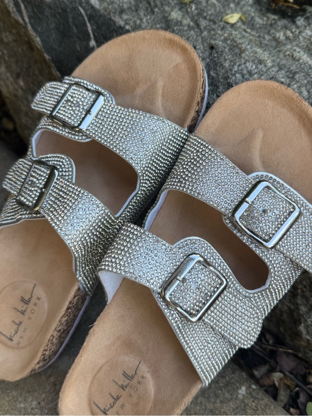 Nicole Miller’s rhinestone buckle slides - Picture 7 of 7